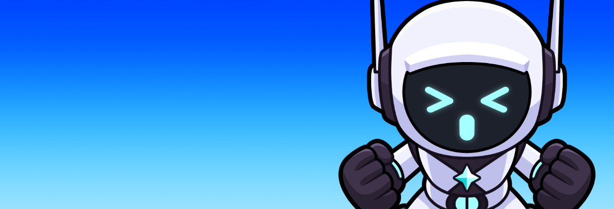 Different Heaven’s robot mascot welcomes you